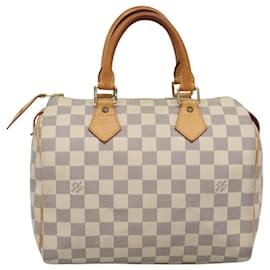 Louis Vuitton-LOUIS VUITTON Damier Azur Speedy 25 Hand Bag N41534 LV Auth 120418-Other