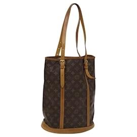 Louis Vuitton-LOUIS VUITTON Monogram Bucket GM Shoulder Bag M42236 LV Auth 120057-Monogram