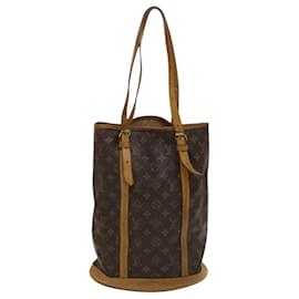 Louis Vuitton-LOUIS VUITTON Monogram Bucket GM Shoulder Bag M42236 LV Auth 120057-Monogram