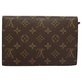 Louis Vuitton-LOUIS VUITTON Monogram Pochette Rabat 20 Clutch Bag M51935 LV Auth 120349-Monogram