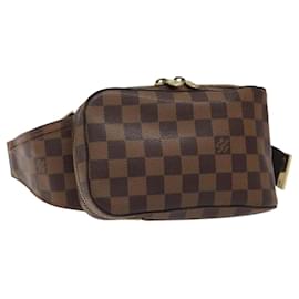 Louis Vuitton-LOUIS VUITTON Damier Ebene Geronimos Shoulder Bag N51994 LV Auth 61322-Other