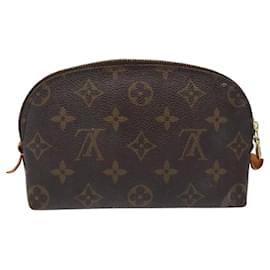 Louis Vuitton-LOUIS VUITTON Monogram Pochette Cosmetic PM Cosmetic Pouch M47515 LV Auth 120099-Monogram