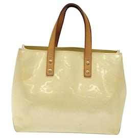 Louis Vuitton-LOUIS VUITTON Monogram Vernis Reade PM Hand Bag Perle M91336 LV Auth 116383-Other
