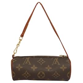 Louis Vuitton-LOUIS VUITTON Monogram Papillon Pouch LV Auth 120277-Monogram