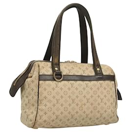 Louis Vuitton-LOUIS VUITTON Monogram Mini Josephine PM Hand Bag Khaki M92215 LV Auth ep8644-Khaki