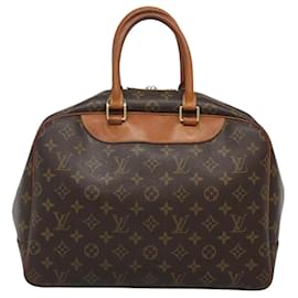 Louis Vuitton-LOUIS VUITTON Monogram Deauville Hand Bag M47270 LV Auth 119339-Monogram
