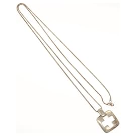 Autre Marque-TIFFANY&Co. Necklace Ag925 Silver Auth am8150-Silvery