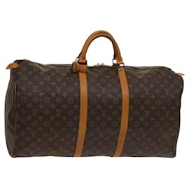 Louis Vuitton-LOUIS VUITTON Monogram Keepall 60 Boston Bag M41422 LV Auth am8178-Monogram