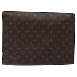 Louis Vuitton-LOUIS VUITTON Monogram Porte Envelope Clutch Bag M51801 LV Auth 118169-Monogram