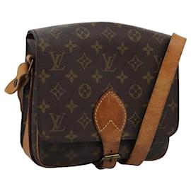Louis Vuitton-LOUIS VUITTON Monogram Cartesier MM Shoulder Bag M51253 LV Auth BA1075-Monogram