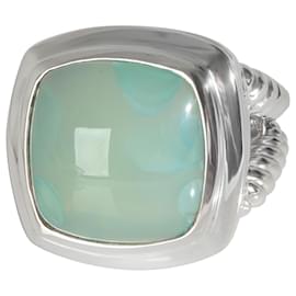 David Yurman-David Yurman Sterling Silver Chalcedony Albion Ring-Other