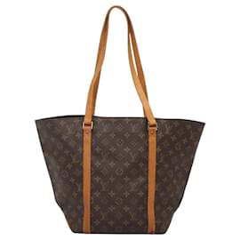 Louis Vuitton-LOUIS VUITTON Monogram Sac Shopping Tote Bag M51108 LV Auth bs24859-Monogram