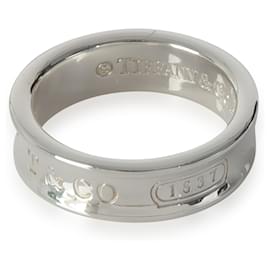 Tiffany & Co-Tiffany & Co. Sterling Silver  1837 Narrow Ring-Other