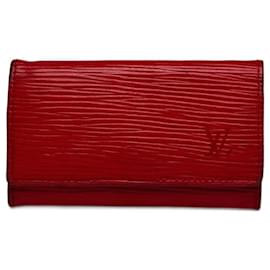 Louis Vuitton-LOUIS VUITTON Purses, wallets & cases T.  Leather-Red