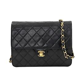 Chanel-Chanel Matelasse Chain Shoulder Bag-Black