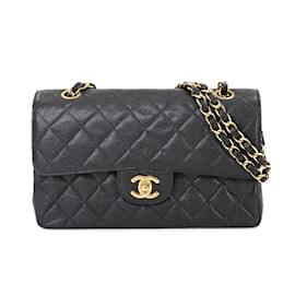 Chanel-Chanel Matelasse 23 Chain Shoulder Bag-Black