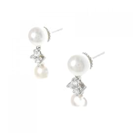 Tiffany & Co-Tiffany Akoya Pearl Drop Earrings-Other