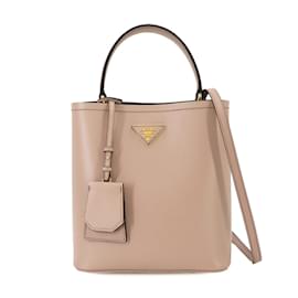 Prada-Prada Panier 2way Hand Shoulder Bag-Beige