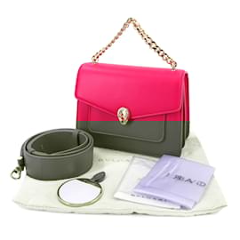 Bulgari-Bvlgari Serpenti Forever 2way Hand Shoulder Bag-Pink