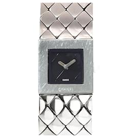 Chanel-CHANEL Matelasse H0009 Ladies' Watch-Black