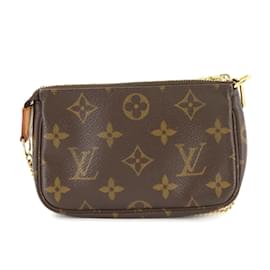 Louis Vuitton-Louis Vuitton Monogram Mini Pochette Accessoires Handbag-Monogram