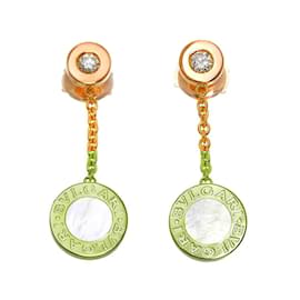 Bulgari-Bvlgari Double Shell Diamond Earrings-Other
