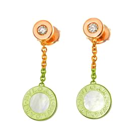Bulgari-Bvlgari Double Shell Diamond Earrings-Other