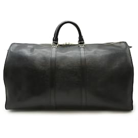 Louis Vuitton-Louis Vuitton Epi Keepall 55 Boston Bag-Black