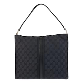 Gucci-Gucci Jackie Black Shoulder Bag-Black