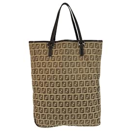 Fendi-Fendi Vintage Zucchino Tote Bag-Brown,Beige