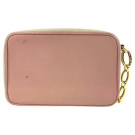 Prada-Prada Saffiano Pink Leather Shoulder Bag-Pink