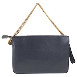 Givenchy-Givenchy Black Leather Shoulder Bag-Black