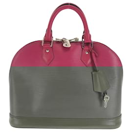 Louis Vuitton-Louis Vuitton Epi Alma Handbag-Pink,Fuschia