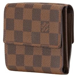 Louis Vuitton-Louis Vuitton Damier Portefeuille Elise Bi-fold Wallet-Brown