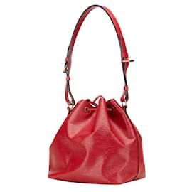 Louis Vuitton-Louis Vuitton Epi Petit Noe Shoulder Bag-Red