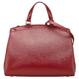 Louis Vuitton-Louis Vuitton Epi Bug GM Handbag-Red