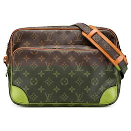 Louis Vuitton-Louis Vuitton Monogram Nile Shoulder Bag-Brown