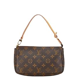 Louis Vuitton-Louis Vuitton Monogram Pochette Accessoires Handbag-Brown