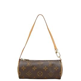 Louis Vuitton-Louis Vuitton Monogram Papillon 30 Attached Pouch-Brown