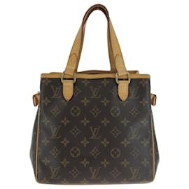 Louis Vuitton-Bolsa Batignolles Monogram Louis Vuitton-Marrom