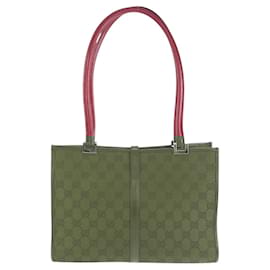 Gucci-Gucci Jackie Red Shoulder Bag-Red