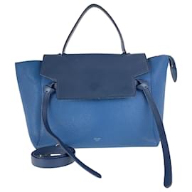 Céline-Celine Belt Bag Bicolor Blur Navy-Blue,Navy blue
