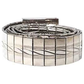 Chanel-Ceinture en métal argenté Chanel-Argenté