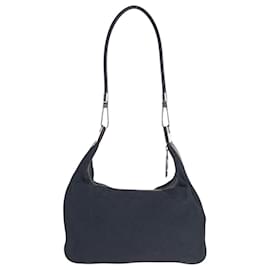 Gucci-Gucci Jumbo GG Black Shoulder Bag-Black