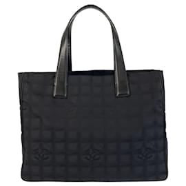 Chanel-Chanel New Travel Line Black Tote Bag-Black