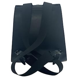 Gucci-Gucci Jackie Black Suede Leather Backpack-Black