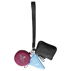 Vivienne Westwood-Vivienne Westwood Multi Zip Pouches-Multiple colors