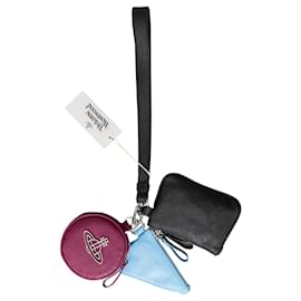 Vivienne Westwood-Vivienne Westwood Multi Zip Pouches-Multiple colors