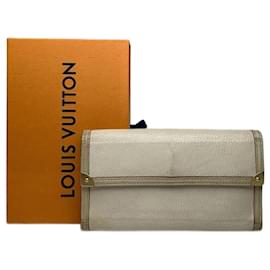 Louis Vuitton-LOUIS VUITTON Wallets T.  Leather-White