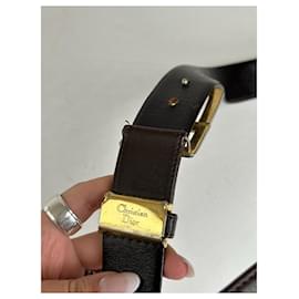 Dior-DIOR Belts T.cm 90 Leather-Brown